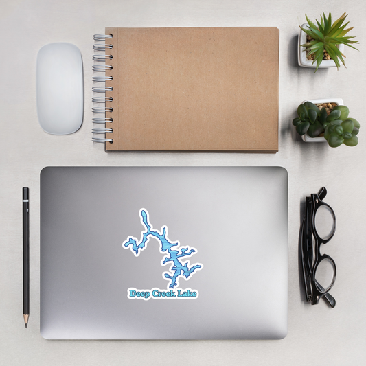 Stickers with Deep Creek Lake - 2 sizes