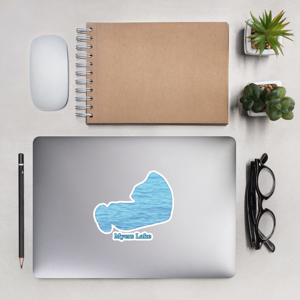 Myers Lake  Stickers in two sizes