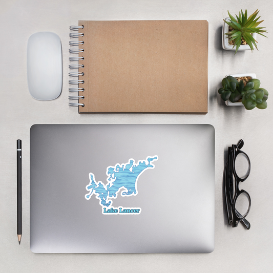Lake Lancer Stickers in two sizes