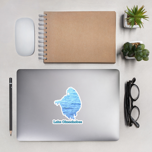 Lake Okeechobee Stickers in two sizes