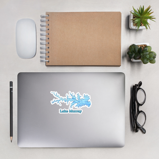 Lake Murray Stickers in two sizes