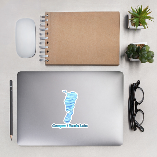 Campau / Kettle Lake Stickers in two sizes