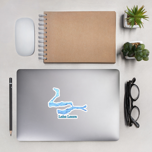 Lake Laura Stickers in two sizes