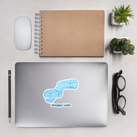 Morgan Lake Stickers in two sizes