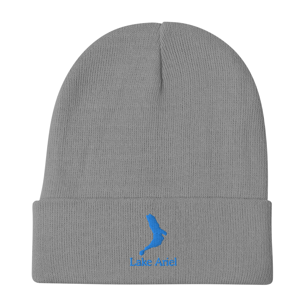 Lake Ariel Embroidered Beanie Hat
