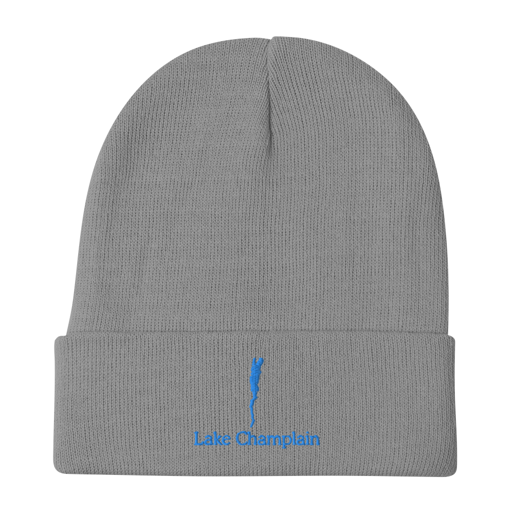 Lake Champlain Embroidered Beanie Hat