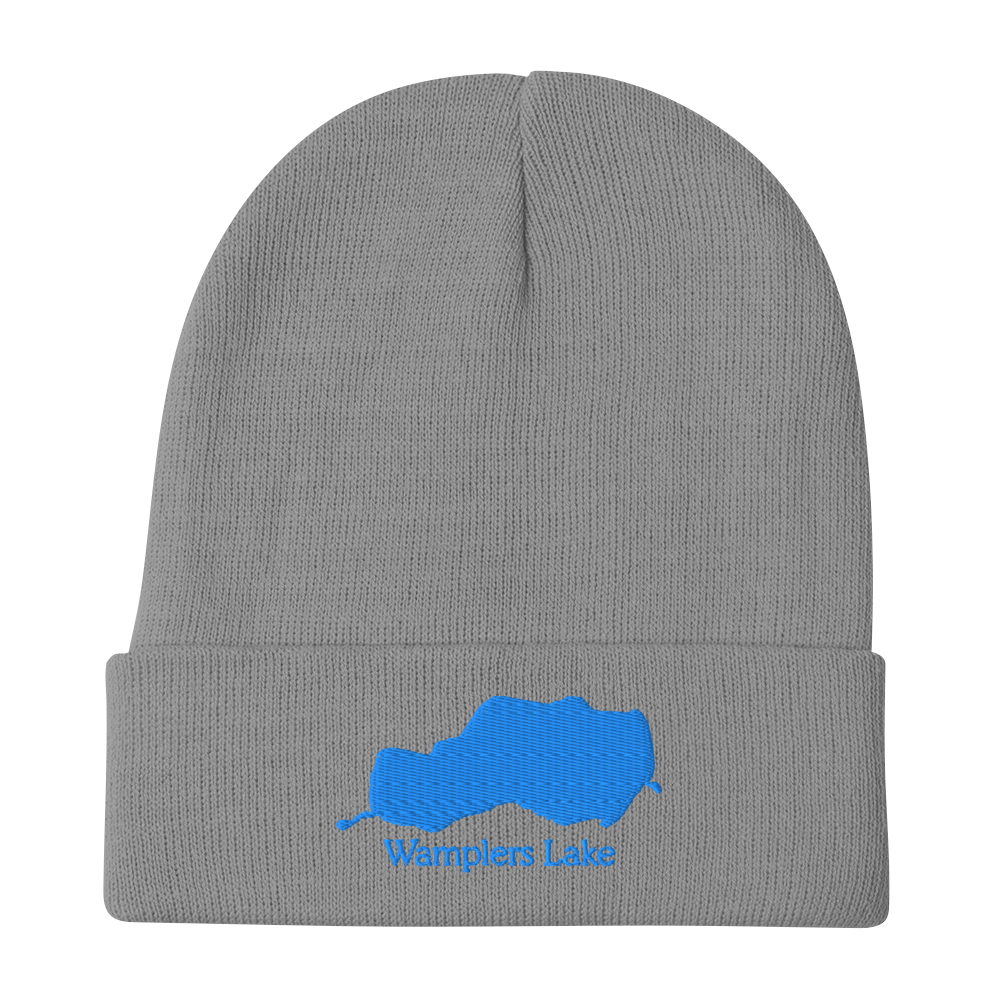 Wamplers Lake Embroidered Beanie Hat