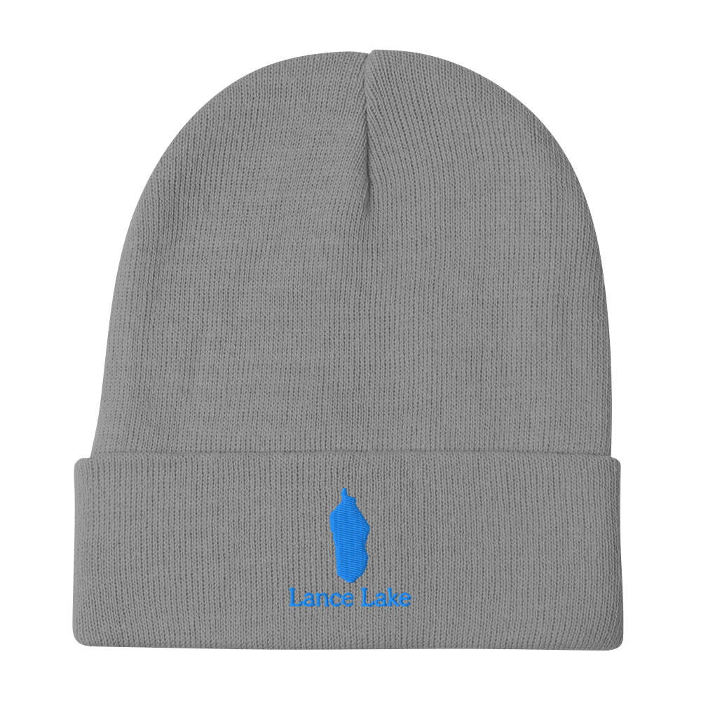 Lance Lake Embroidered Beanie Hat