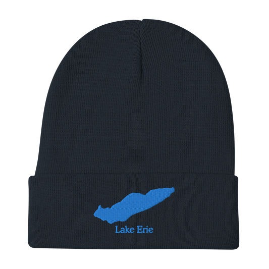 Lake Erie Embroidered Beanie Hat