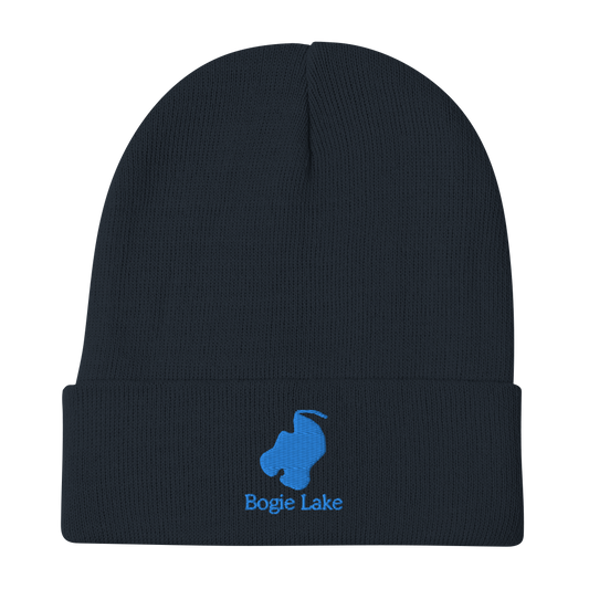 Bogie Lake Embroidered Beanie Hat