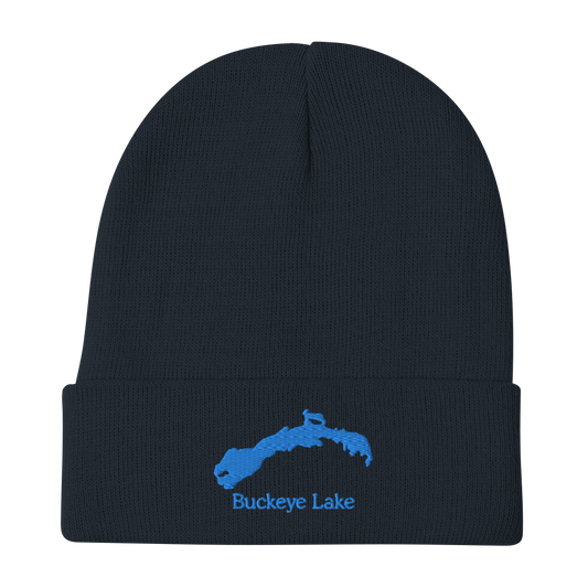 Buckeye Lake Embroidered Beanie Hat