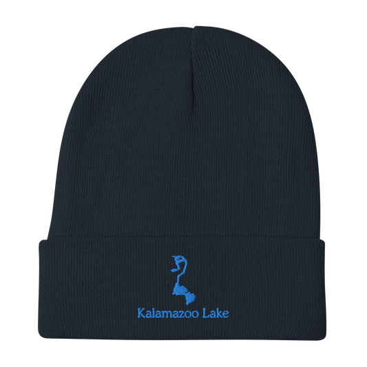 Kalamazoo Lake Embroidered Beanie Hat