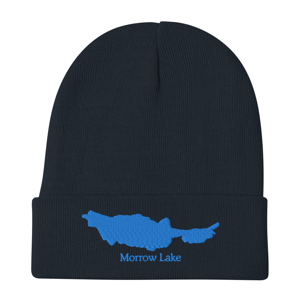 Morrow Lake Embroidered Beanie Hat