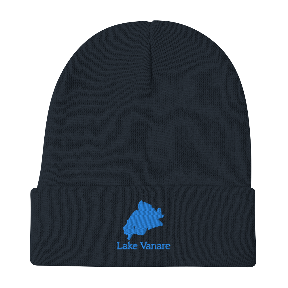 Lake Vanare Embroidered Beanie Hat