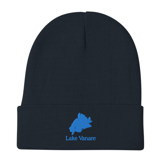 Lake Vanare Embroidered Beanie Hat