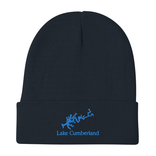 Lake Cumberland Embroidered Beanie Hat