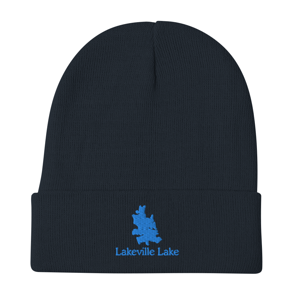 Lakeville Lake Embroidered Beanie Hat