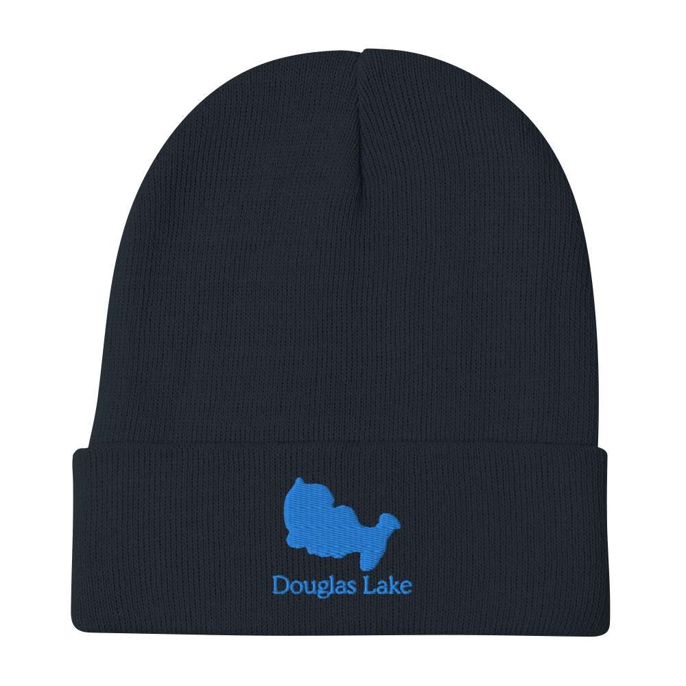 Douglas Lake Embroidered Beanie Hat