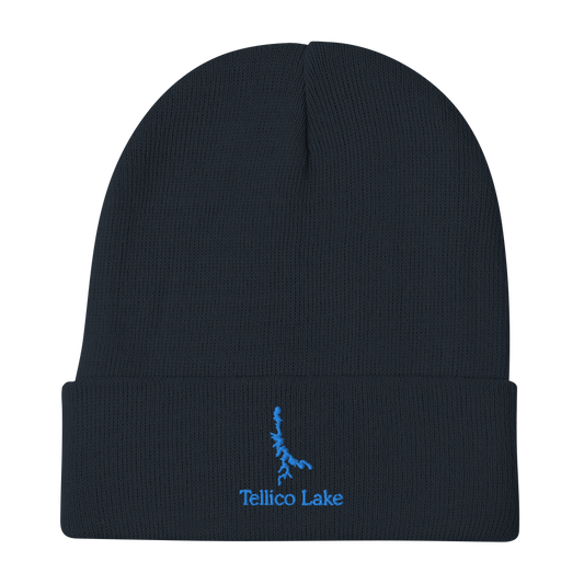 Tellico Lake Embroidered Beanie Hat