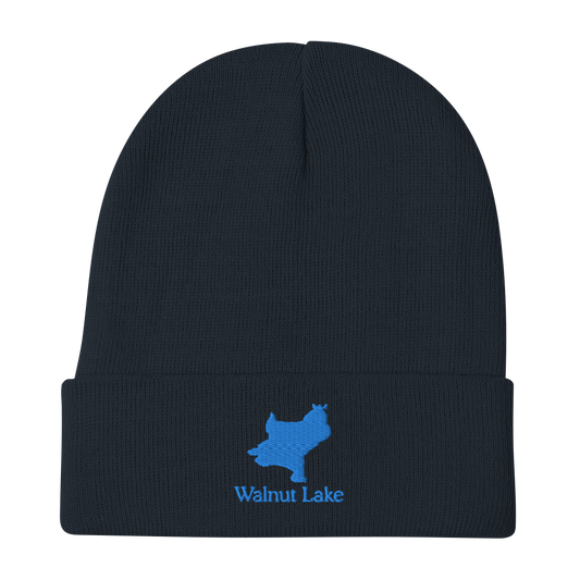 Walnut Lake Embroidered Beanie Hat