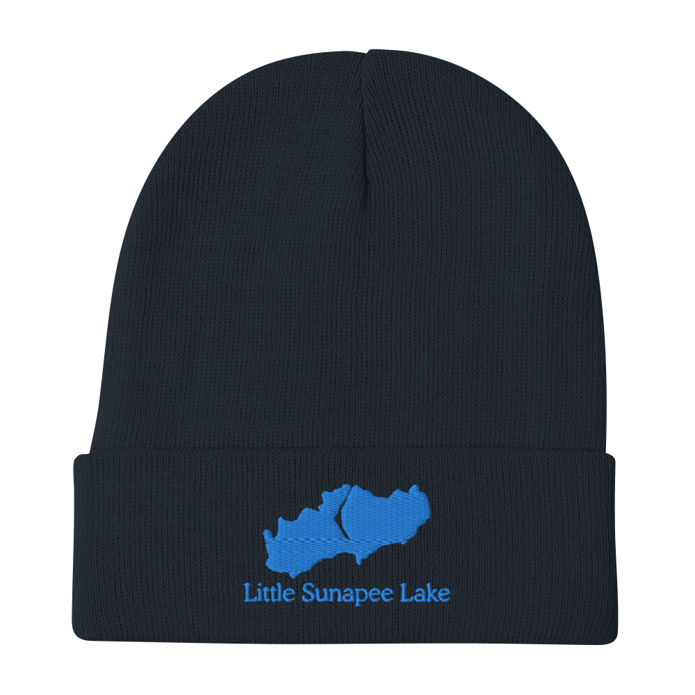 Little Sunapee Lake Embroidered Beanie Hat