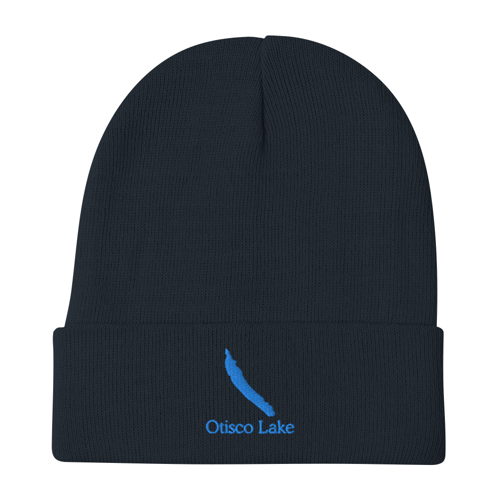 Otisco Lake Embroidered Beanie Hat