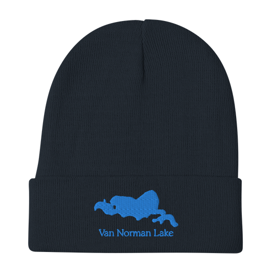 Van Norman Lake Embroidered Beanie Hat