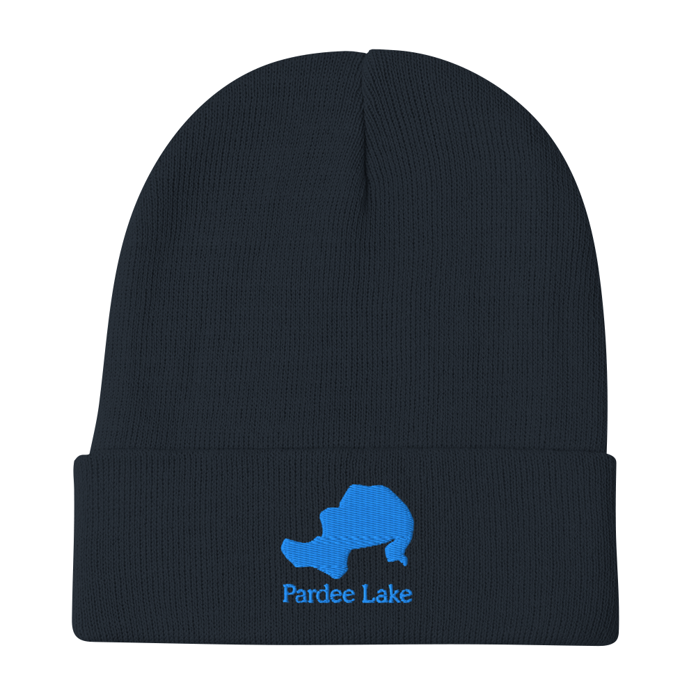 Pardee Lake Embroidered Beanie Hat