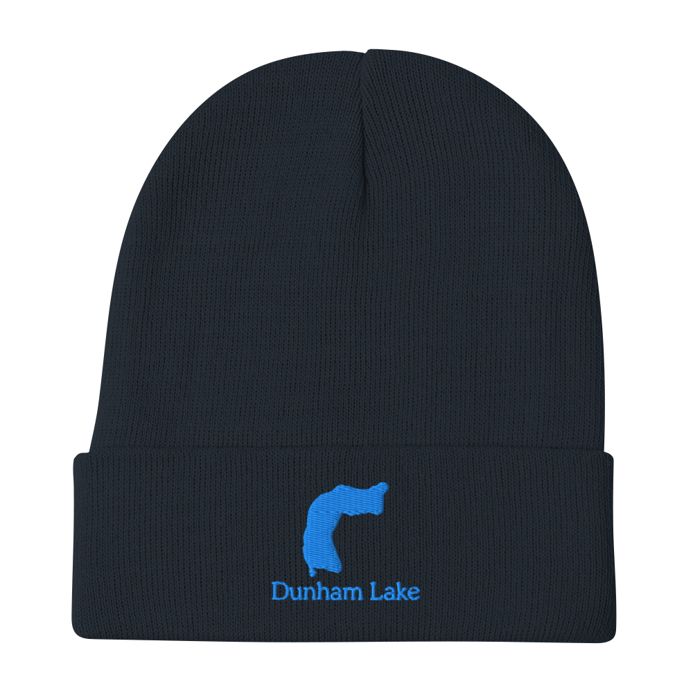 Dunham Lake Embroidered Beanie Hat