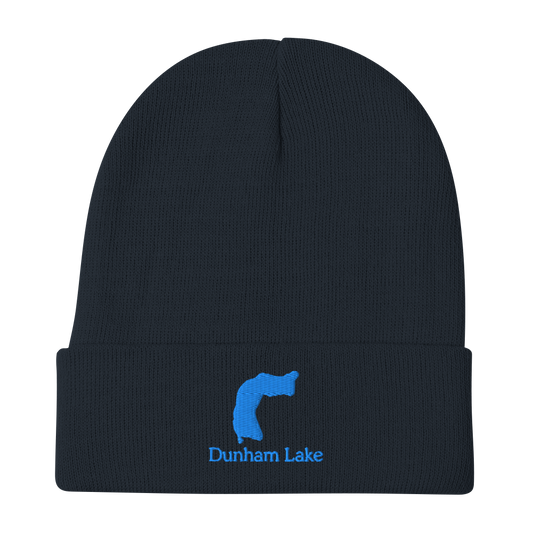 Dunham Lake Embroidered Beanie Hat