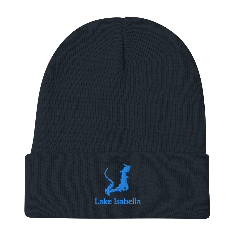 Lake Isabella Embroidered Beanie Hat