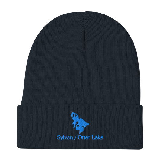 Sylvan / Otter Lake Embroidered Beanie Hat