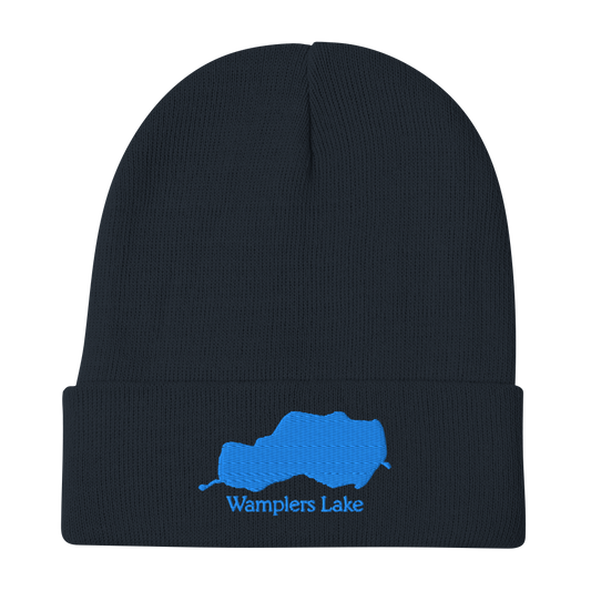 Wamplers Lake Embroidered Beanie Hat