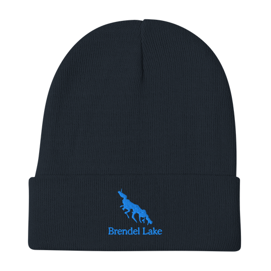 Brendel Lake Embroidered Beanie Hat