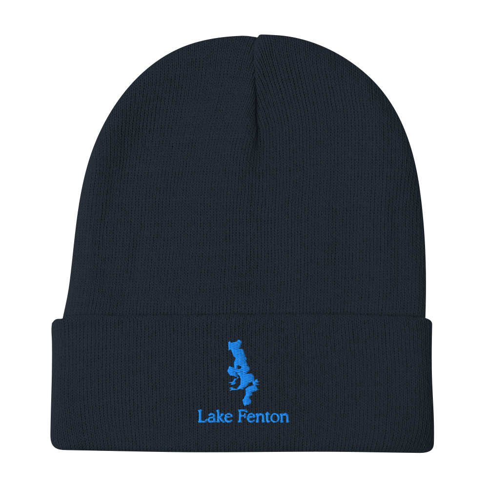 Lake Fenton Embroidered Beanie Hat
