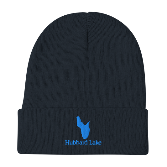 Hubbard Lake Embroidered Beanie Hat