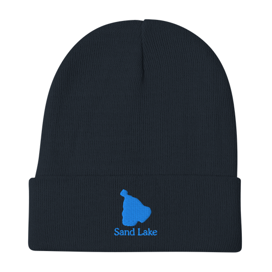 Sand Lake Embroidered Beanie Hat
