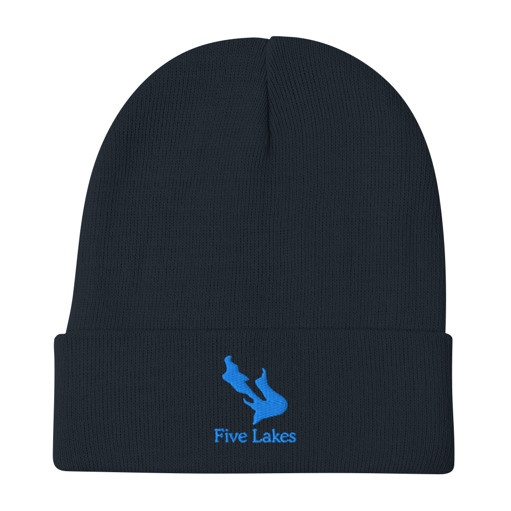 Five Lakes Embroidered Beanie Hat