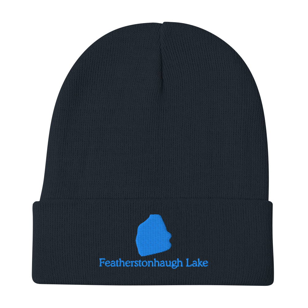Featherstonhaugh Lake Embroidered Beanie Hat