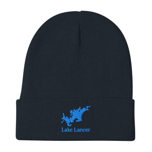 Lake Lancer Embroidered Beanie Hat