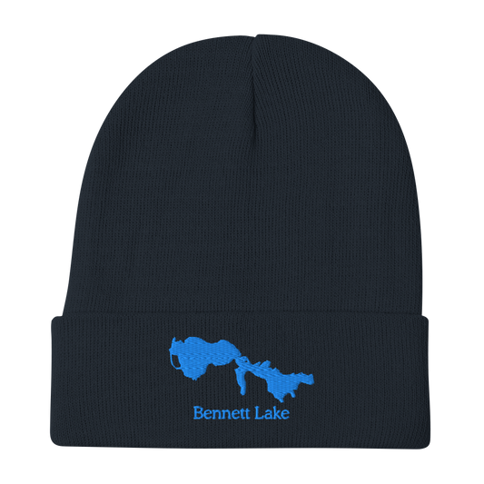 Bennett Lake Embroidered Beanie Hat