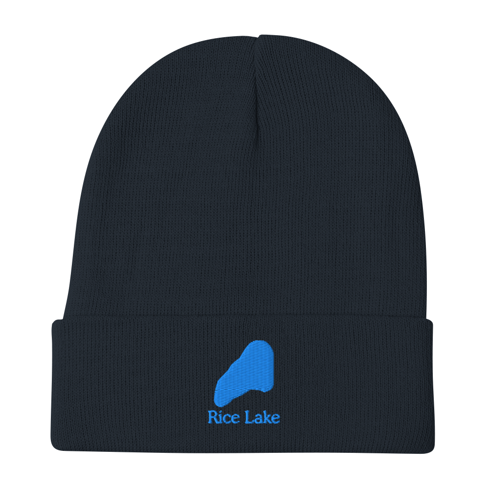 Rice Lake Embroidered Beanie Hat