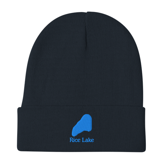 Rice Lake Embroidered Beanie Hat