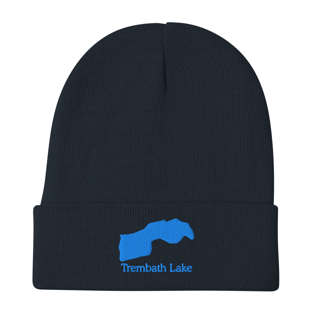 Trembath Lake Embroidered Beanie Hat