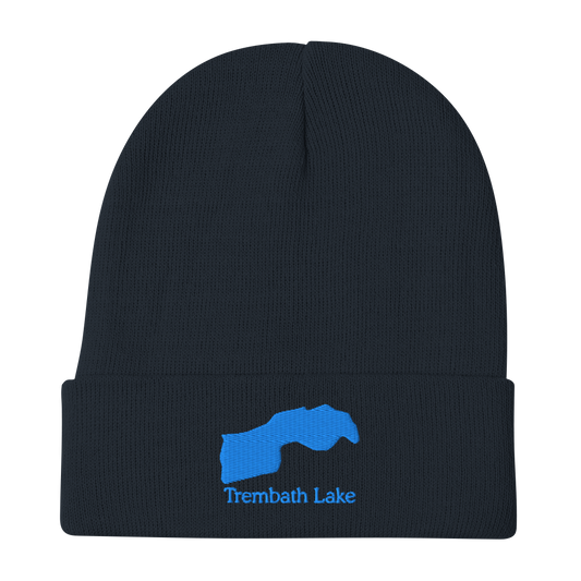 Trembath Lake Embroidered Beanie Hat