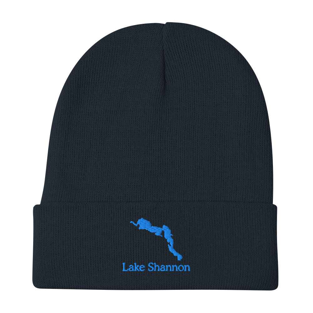 Lake Shannon Embroidered Beanie Hat