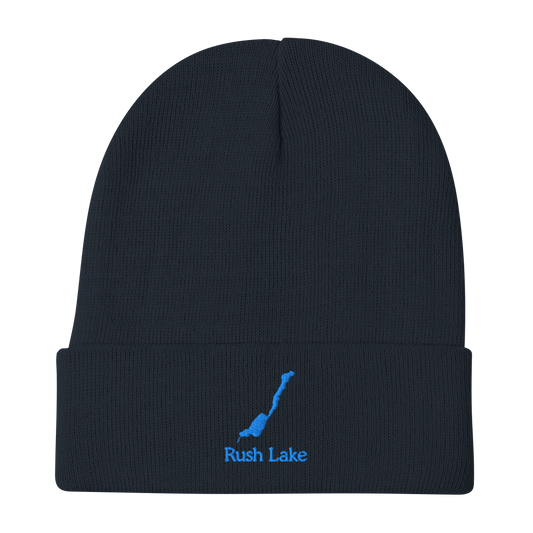 Rush Lake Embroidered Beanie Hat