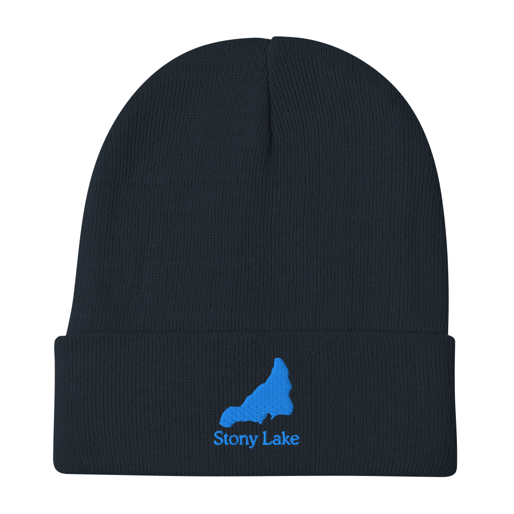 Stony Lake Embroidered Beanie Hat