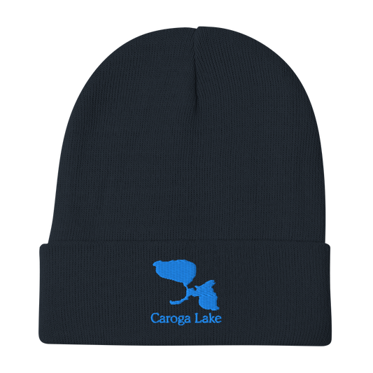Caroga Lake Embroidered Beanie Hat
