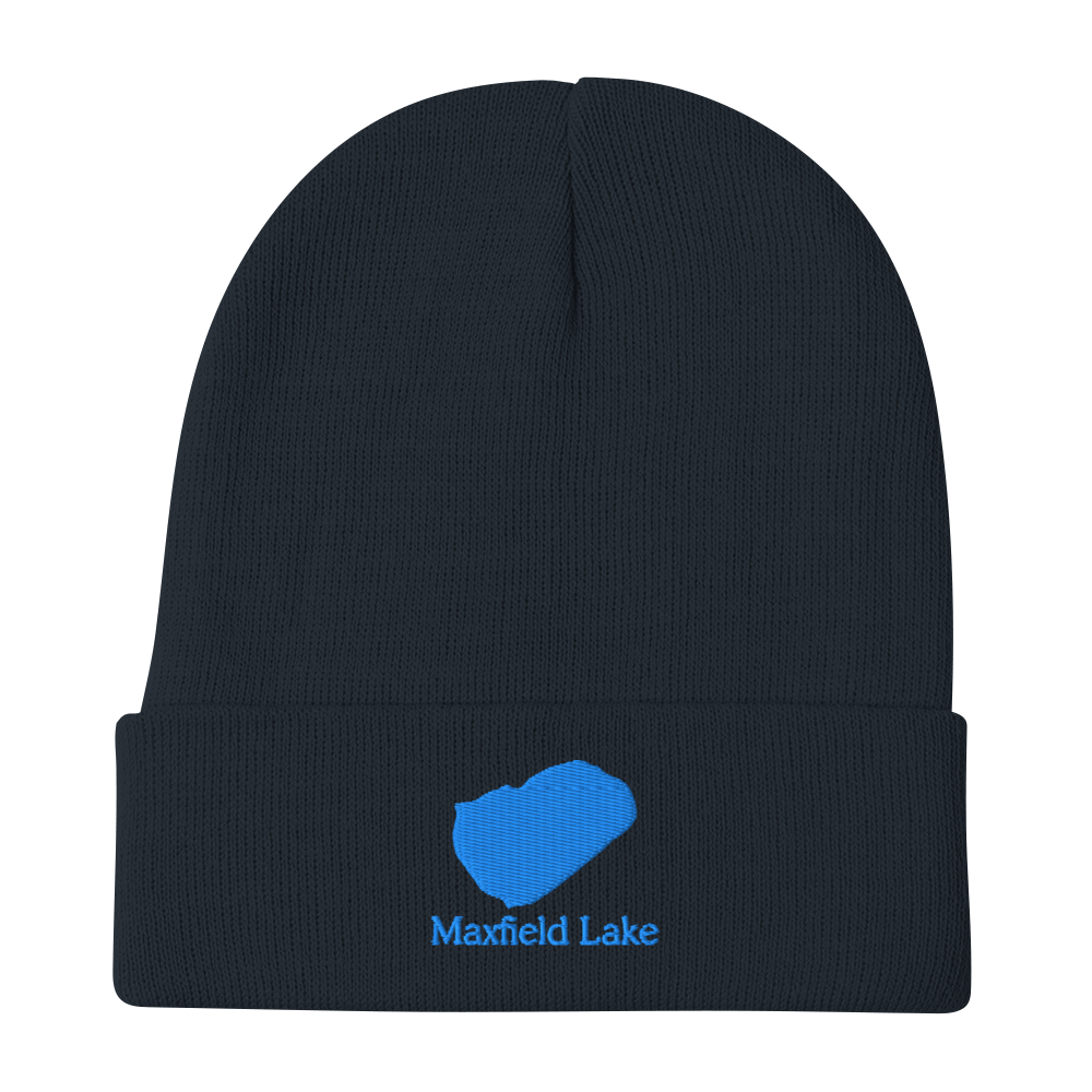 Maxfield Lake Embroidered Beanie Hat